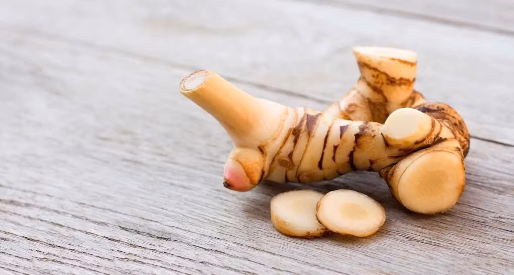 Một trong những tác dụng đáng chú ý của củ riềng là khả năng hỗ trợ phòng ngừa ung thư. Hoạt chất galanin có trong riềng được cho là giúp ngăn chặn sự khởi phát của nhiều loại ung thư như ung thư dạ dày, tuyến tụy, ruột kết, vú, gan và túi mật. Bên cạnh đó, đặc tính chống oxy hóa mạnh của củ riềng giúp trung hòa các gốc tự do, bảo vệ tế bào khỏi tổn thương và làm chậm quá trình lão hóa. Ảnh minh họa