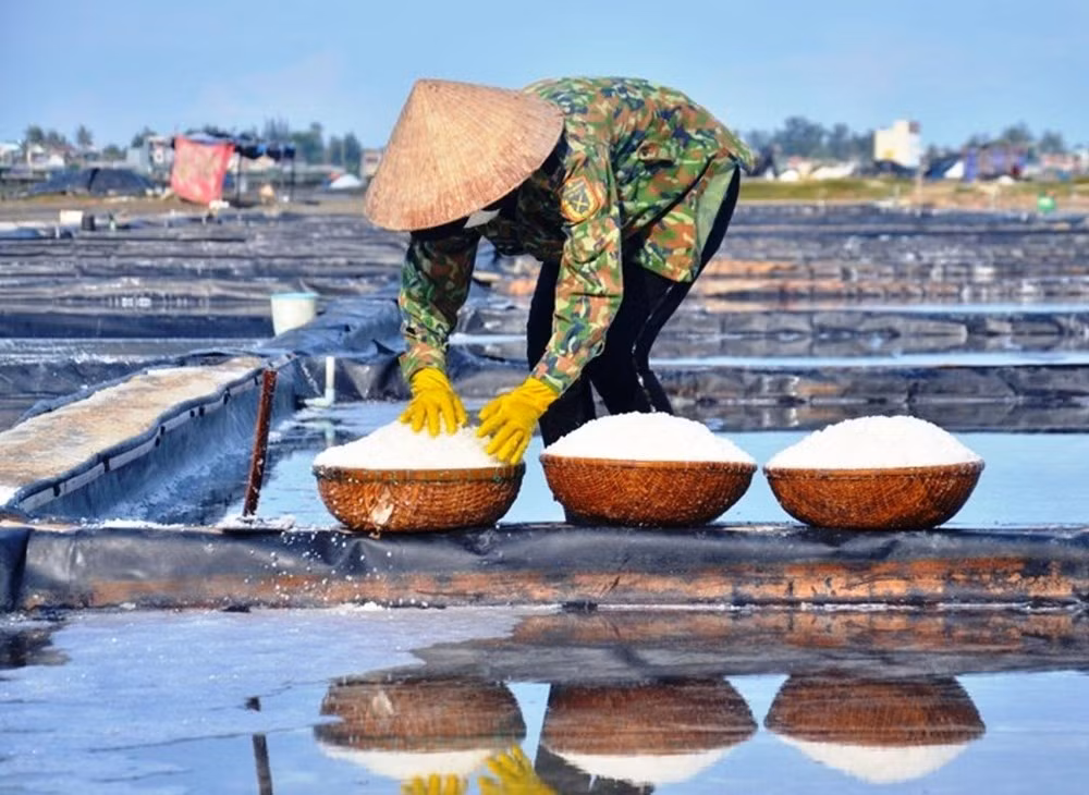 Cánh đồng muối Sa Huỳnh hiện nay cũng đang được bảo tồn như một di sản văn hóa phi vật thể quan trọng của Quảng Ngãi. Việc duy trì và phát triển làng nghề không chỉ giữ gìn giá trị truyền thống mà còn góp phần thúc đẩy du lịch cộng đồng, giúp người dân địa phương nâng cao đời sống. Ảnh dulich