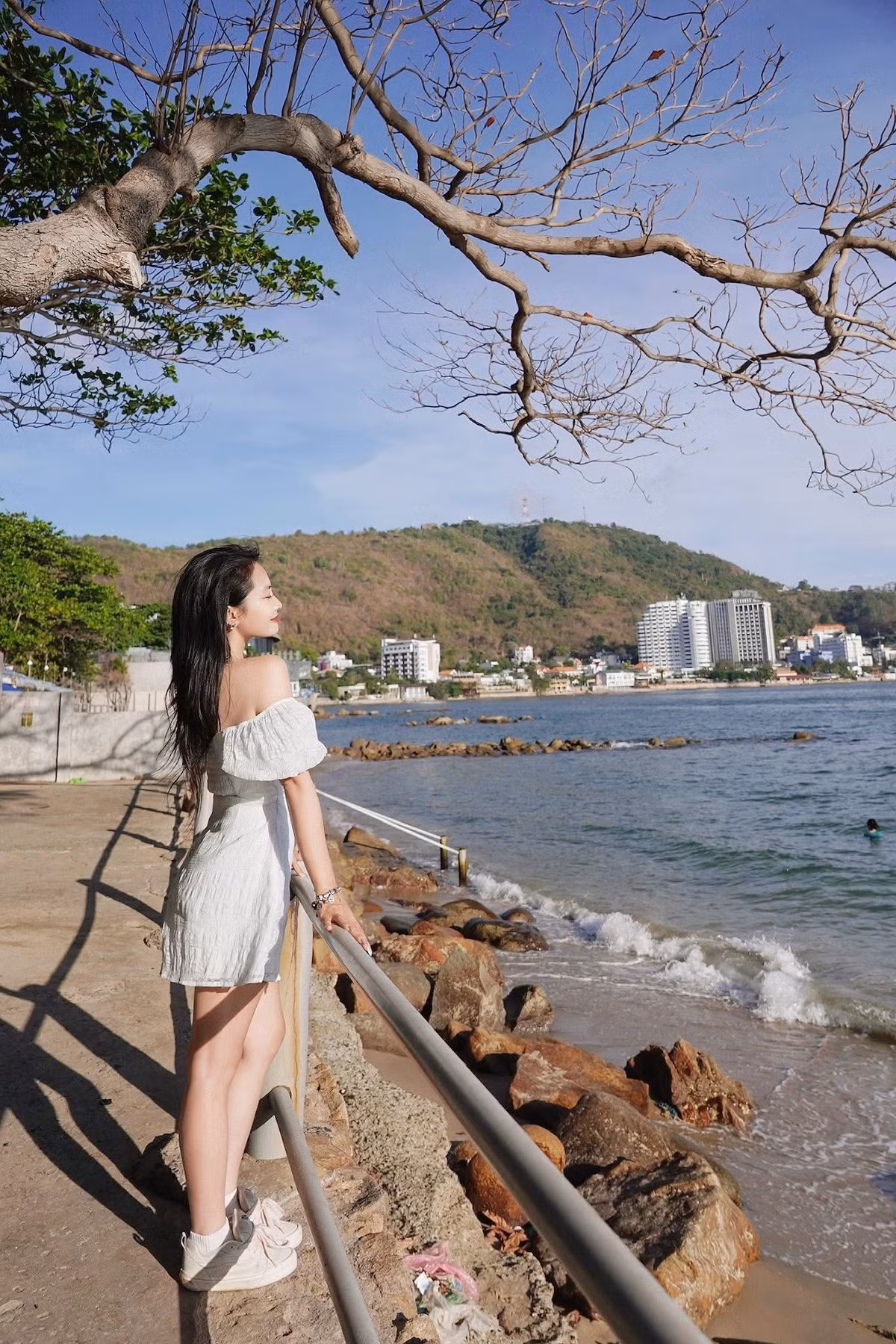 Không ít người đã chia sẻ rằng hoàng hôn Vũng Tàu là một trong những cảnh tượng khiến họ nhớ mãi. Ảnh Anh Ha Pham