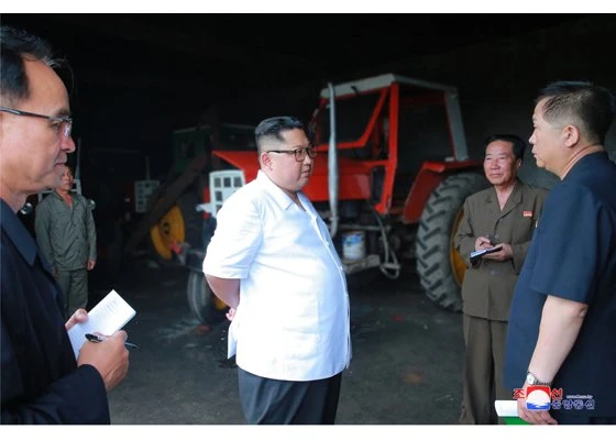 Ông Kim Jong Un thị sát khu kinh tế gần biên giới Trung Quốc