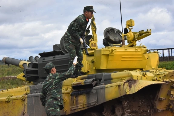 Đội tuyển Xe tăng Việt Nam tự tin thi đấu tại Army Games 2019
