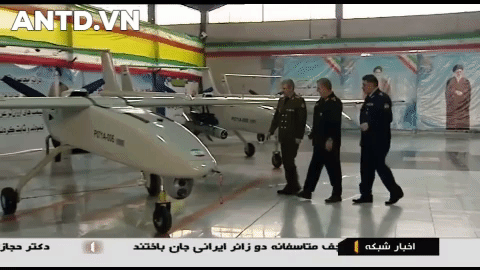 UAV Mohajer-6 biệt danh "người Ba Tư" là biến thể mới nhất của dòng máy bay chiến đấu không người lái Mohajer.