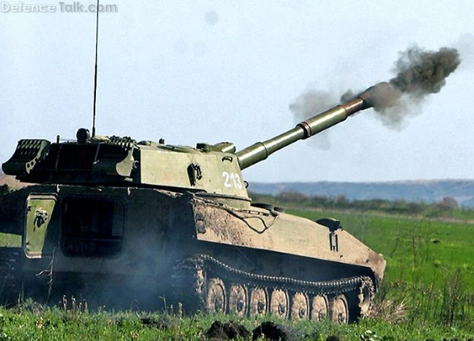 Ukraine dồn toàn bộ pháo tự hành Gvozdika tới Donbass, chuẩn bị tổng tấn công