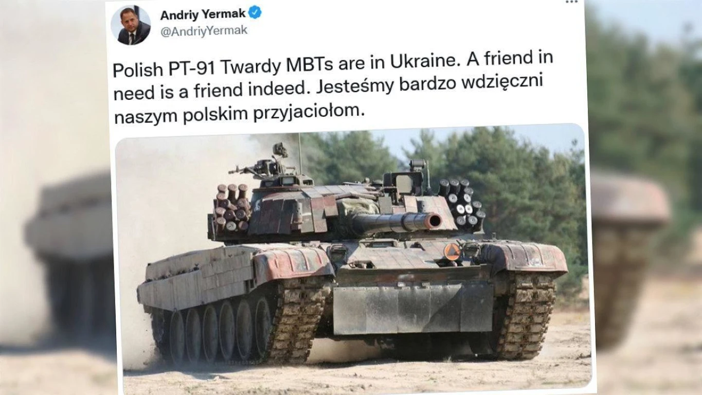 Thiếu tướng Nga cảnh báo phá hủy toàn bộ xe tăng PT-91 Ba Lan viện trợ Ukraine 