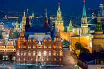 Hình ảnh Moscow độc đáo nhìn từ không trung