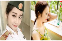 Nữ sỹ quan trường Quân đội xinh đẹp, đa tài vạn người mê