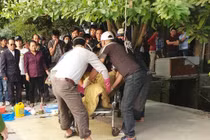 Phát hiện nam thanh niên chết bất thường dưới mương nước