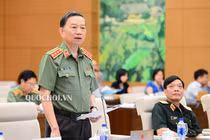 Bộ trưởng Bộ Công an trả lời chất vấn vấn đề nào?