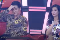 Ông Cao Thắng nức nở khi loại thí sinh The Voice Kids