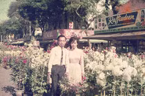 Ảnh độc về chợ hoa Tết 1967 ở Sài Gòn 
