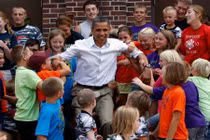 Loạt ảnh đời thường của Tổng thống Obama