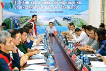 Diễn tập xả lũ khẩn cấp hồ Hòa Bình
