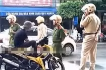 Vi phạm luật còn chống đối, đe dọa CSGT