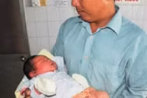 Bé sơ sinh chào đời với cân nặng 6,5kg