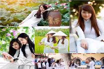 Thiếu nữ Việt nuột nà trong tà áo dài (21)