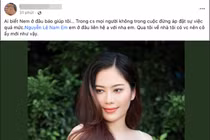 Khán giả hoang mang khi chồng sắp cưới đăng bài tìm kiếm Nam Em