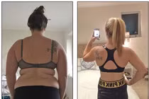 Quý bà lột xác thành hotgirl nhờ giảm 30kg
