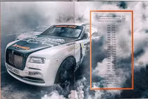 Rolls-Royce Wraith của 2 dân chơi Ukraine tham dự Gumball 3000 