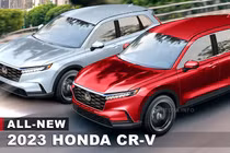 Tận thấy Honda CR-V 2023 lộ diện hoàn toàn trước ngày ra mắt