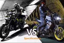 So sánh Yamaha MT-09 và Kawasaki Z900 tại Việt Nam