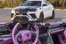 Lamborghini Urus mới của Mansory - ngoài dữ tợn, trong “sến súa“