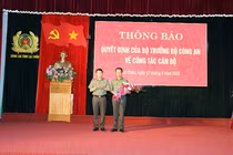 12 tân giám đốc công an vừa được bổ nhiệm cuối tuần qua