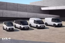Kia giới thiệu loạt PV Electric Van Concept điện có thể biến hình