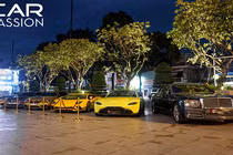 Cận cảnh dàn siêu xe trăm tỷ họp mặt tại Sài thành