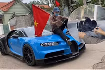 Bugatti Chiron “tự chế made in Vietnam” hoàn thiện nội thất