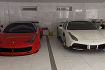 Đại gia Bình Phước độ siêu xe Ferrari 458 Italia chơi Tết