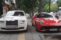 Đại gia HN “show hàng” Rolls-Royce và Ferrari 40 tỷ