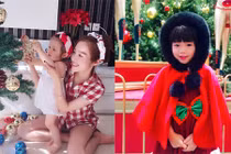 Dàn nhóc tì nhà sao Việt háo hức mừng Giáng sinh 2015