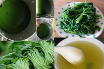 Dấu hiệu rau muống nhiễm hóa chất, chị em nên để ý