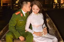 Cô gái Thanh Hóa cưới luôn chàng công an từng “tuýt còi” mình