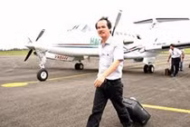 Phi công riêng của bầu Đức đột tử
