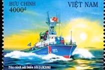 Bộ tem về biển, đảo với chủ đề 'Tàu Cảnh sát biển Việt Nam'