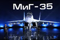 Cận cảnh tiêm kích MiG-35 mới tinh của Nga