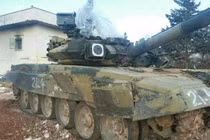 Tăng T-90 lại trúng tên lửa TOW, may mắn chạy thoát