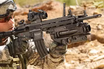 Súng trường HK-416 lai súng phóng lựu M320: “Thần chết là đây” 