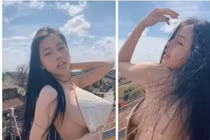 Hình ảnh cô gái.
