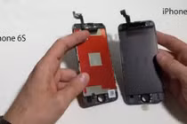 Xuất hiện video so sánh màn hình iPhone 6S và 6