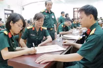 Từ ngày 5/3, các trường quân đội tổ chức sơ tuyển
