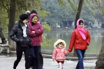 Miền Bắc rét, mưa, dông