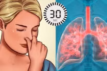 Thử nín thở theo cách này biết ngay phổi khỏe hay đã suy yếu