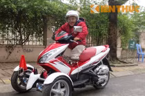 Honda Airblade độ đầy phong cách của Nguyễn Sơn Lâm