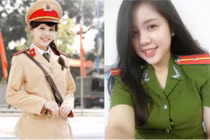 Hot girl CSGT xinh đẹp hay bị trêu khi làm nhiệm vụ