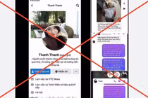 Facebook Thanh Thanh chê quà từ thiện xưng làm ở VTC News là giả mạo