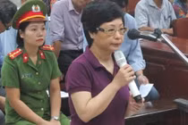 Bị cáo Châu Thị Thu Nga liên tục quanh co, tránh né tại tòa