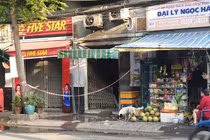 Hiện trường vụ việc.