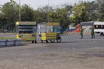 Công an phong toả hiện trường.